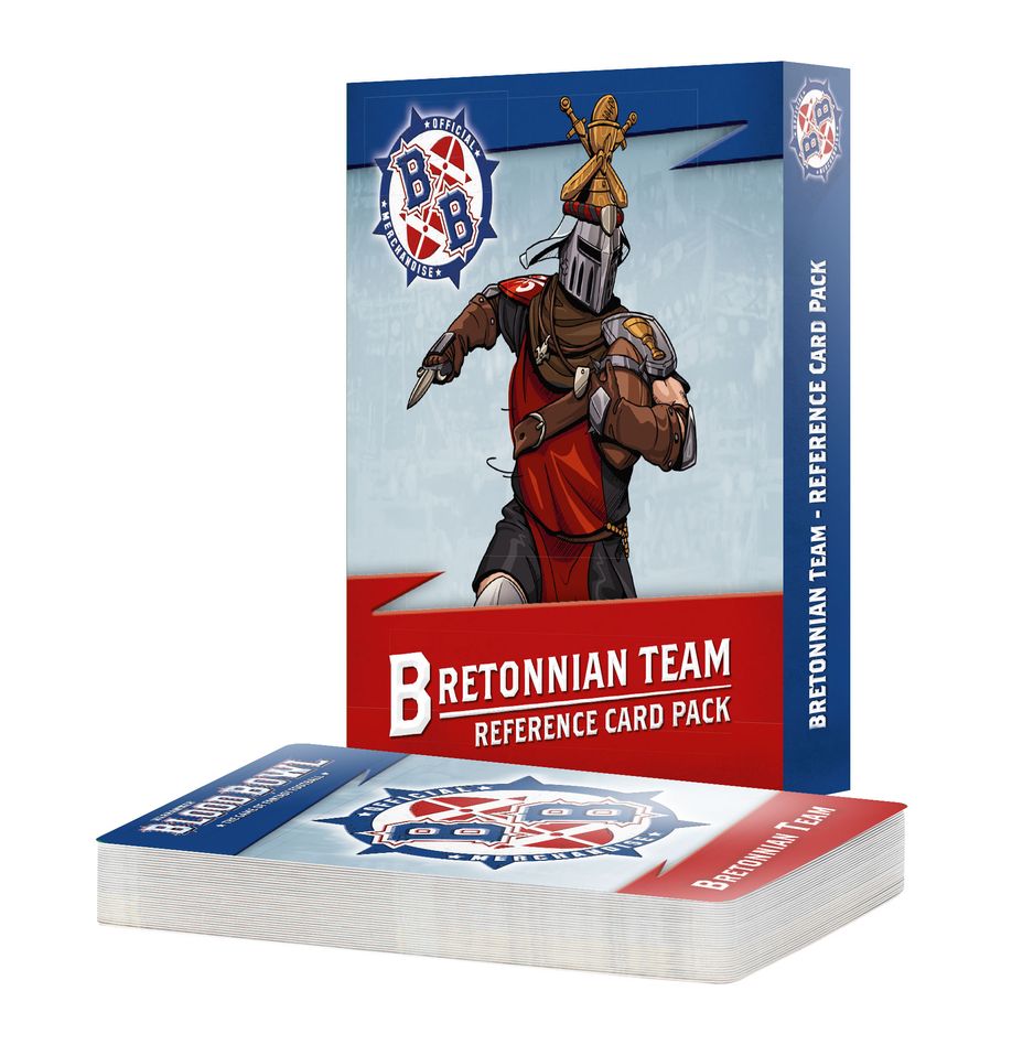 BLOOD BOWL: Bretonnian Team Reference Card Pack | Gamers Paradise