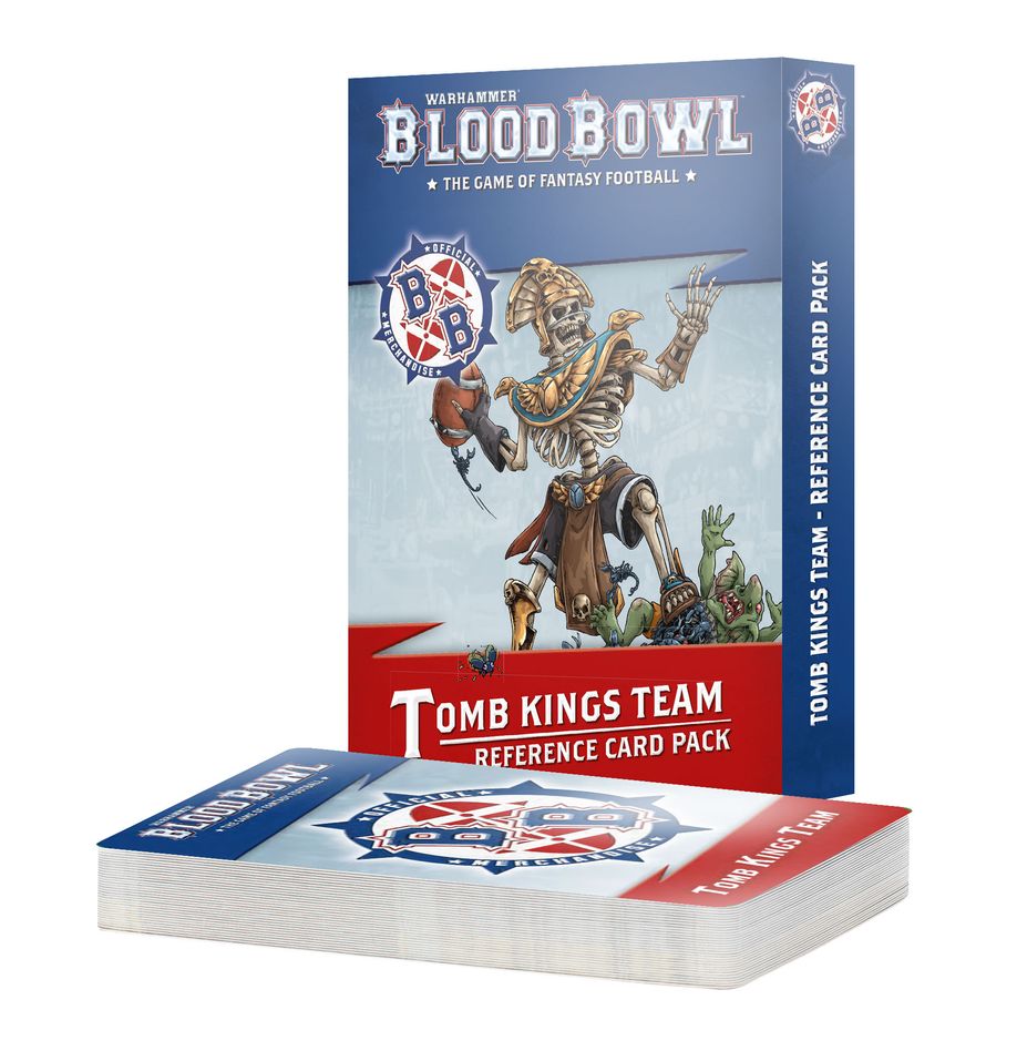BLOOD BOWL: Tomb Kings Team Reference Card Pack | Gamers Paradise