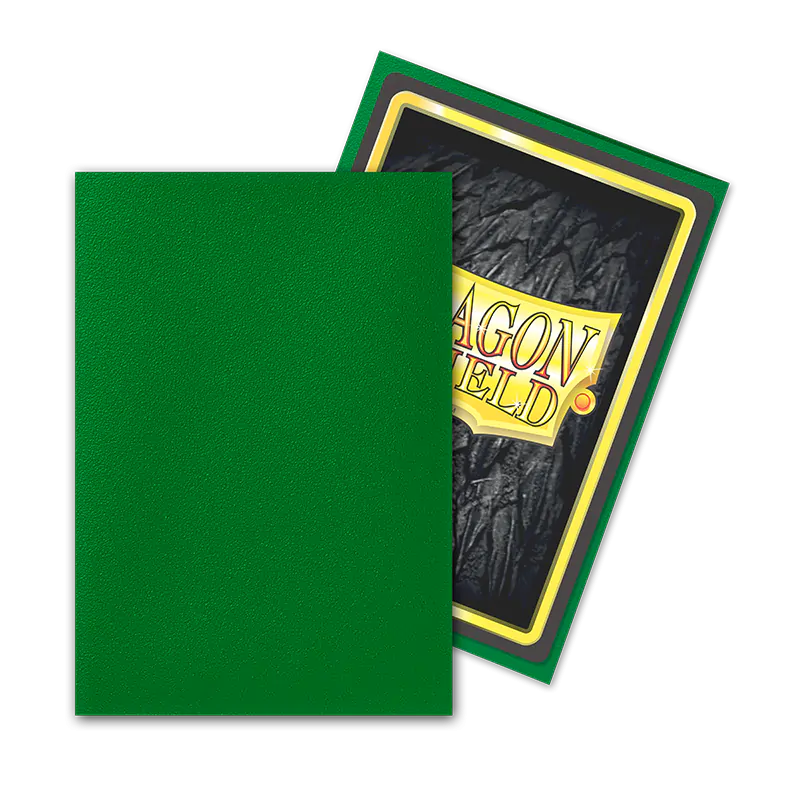 Dragon Shield: Japanese Size 60ct Sleeves - Emerald (Matte) | Gamers Paradise