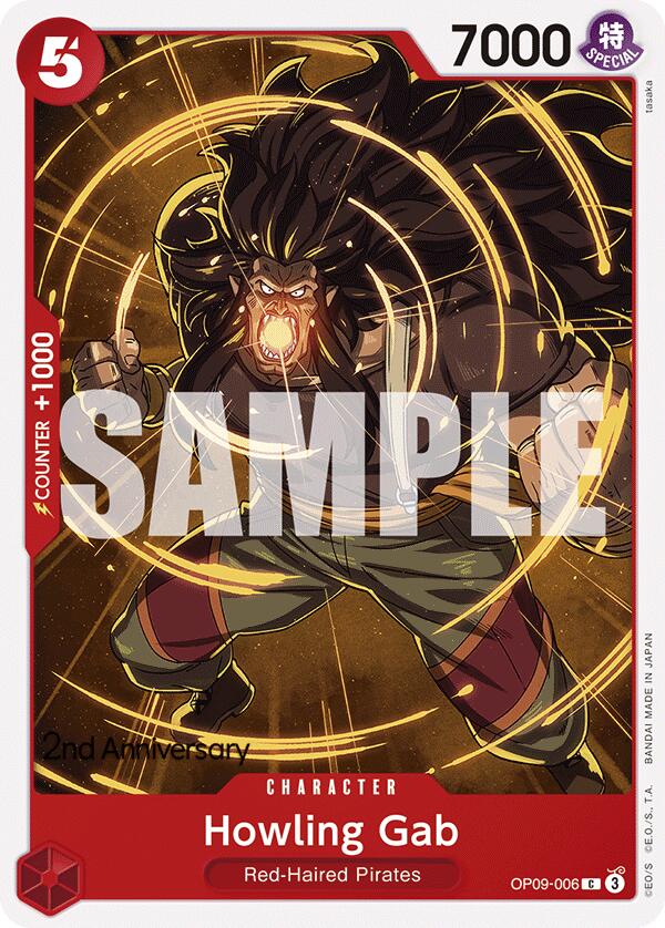 Howling Gab [Emperors in the New World: 2nd Anniversary Tournament Cards] | Gamers Paradise