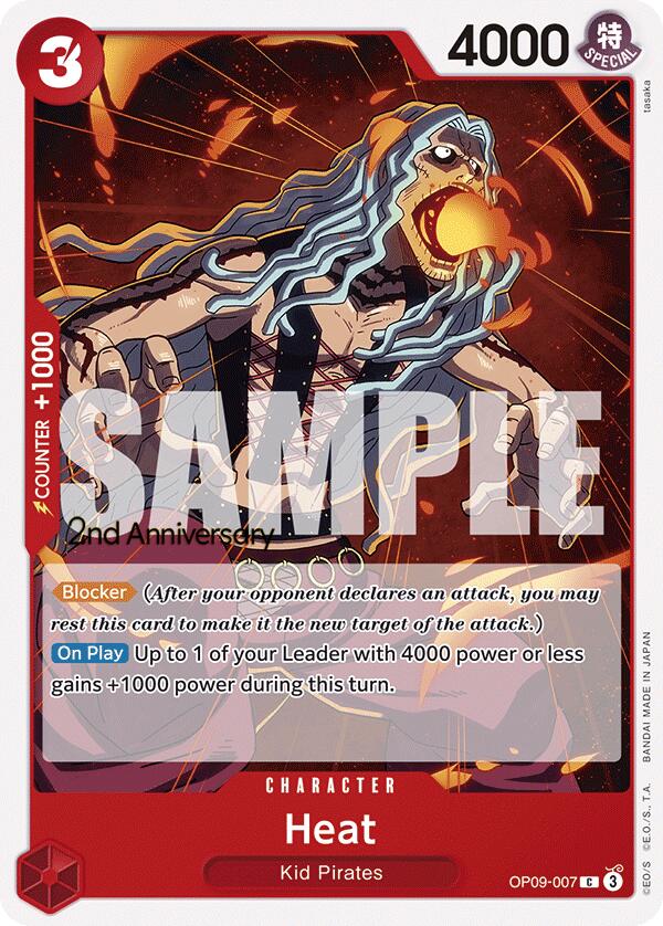 Heat [Emperors in the New World: 2nd Anniversary Tournament Cards] | Gamers Paradise