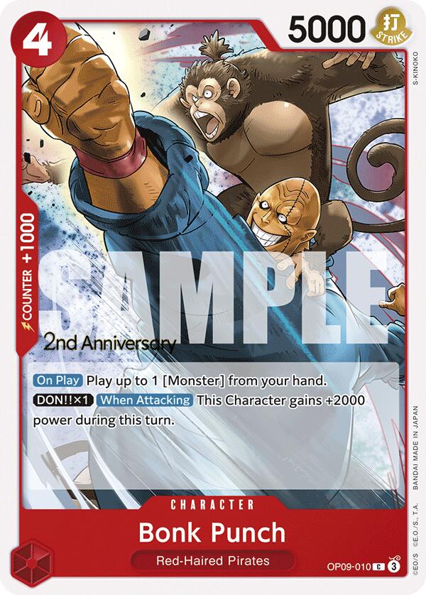 Bonk Punch [Emperors in the New World: 2nd Anniversary Tournament Cards] | Gamers Paradise