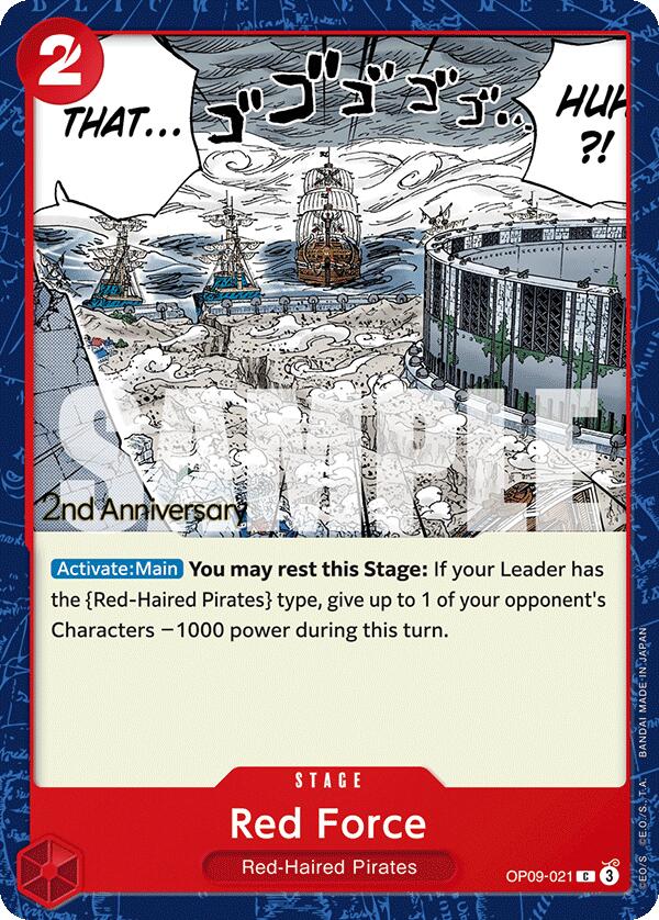 Red Force [Emperors in the New World: 2nd Anniversary Tournament Cards] | Gamers Paradise