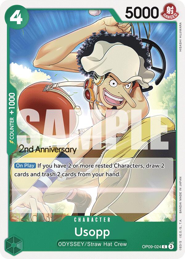 Usopp [Emperors in the New World: 2nd Anniversary Tournament Cards] | Gamers Paradise