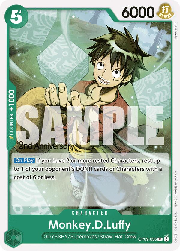 Monkey.D.Luffy [Emperors in the New World: 2nd Anniversary Tournament Cards] | Gamers Paradise