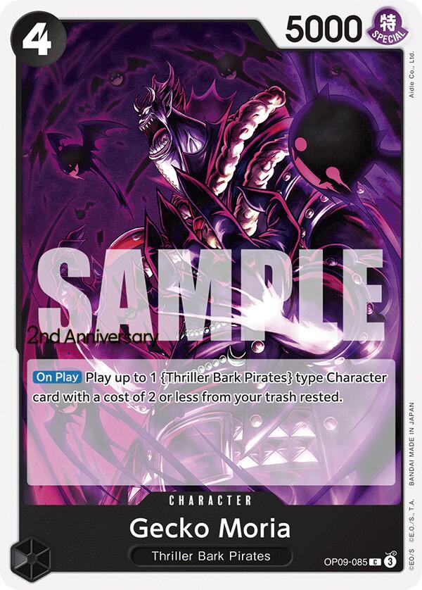 Gecko Moria [Emperors in the New World: 2nd Anniversary Tournament Cards] | Gamers Paradise