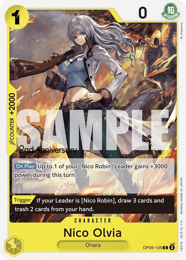 Nico Olvia [Emperors in the New World: 2nd Anniversary Tournament Cards] | Gamers Paradise