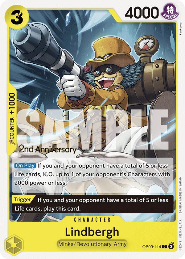 Lindbergh [Emperors in the New World: 2nd Anniversary Tournament Cards] | Gamers Paradise