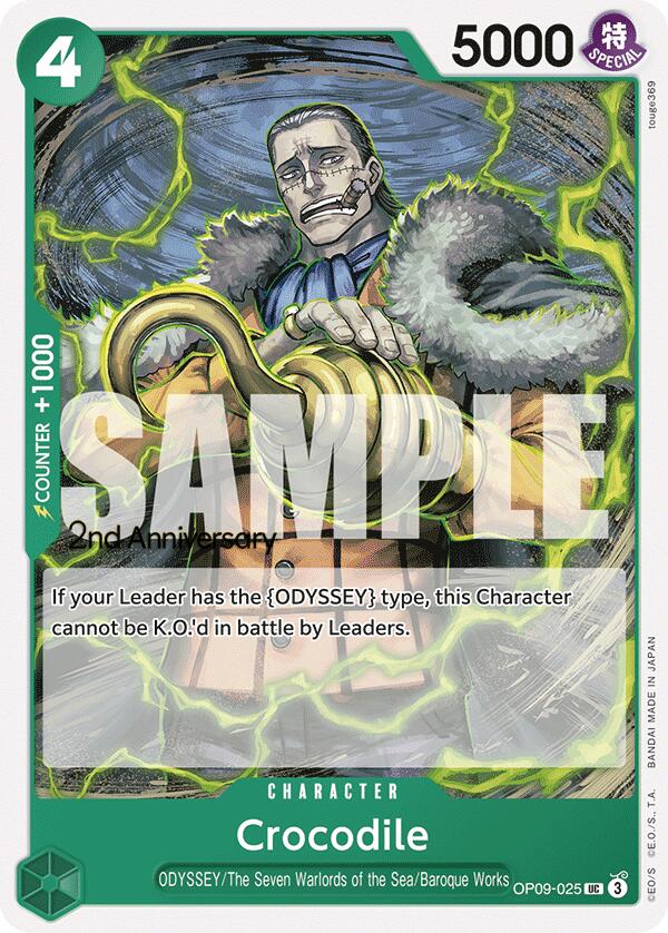 Crocodile [Emperors in the New World: 2nd Anniversary Tournament Cards] | Gamers Paradise