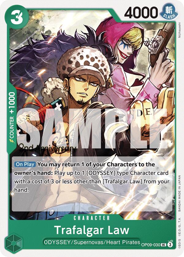 Trafalgar Law [Emperors in the New World: 2nd Anniversary Tournament Cards] | Gamers Paradise