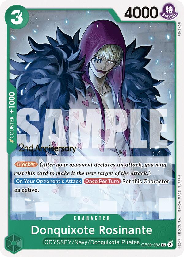 Donquixote Rosinante [Emperors in the New World: 2nd Anniversary Tournament Cards] | Gamers Paradise