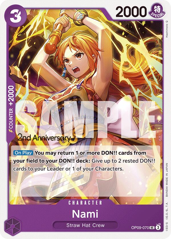 Nami [Emperors in the New World: 2nd Anniversary Tournament Cards] | Gamers Paradise