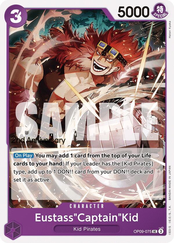 Eustass"Captain"Kid [Emperors in the New World: 2nd Anniversary Tournament Cards] | Gamers Paradise
