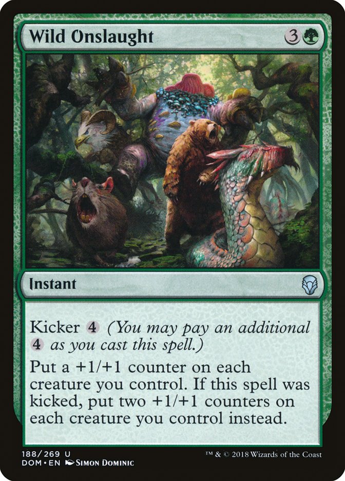 Wild Onslaught [Dominaria] | Gamers Paradise