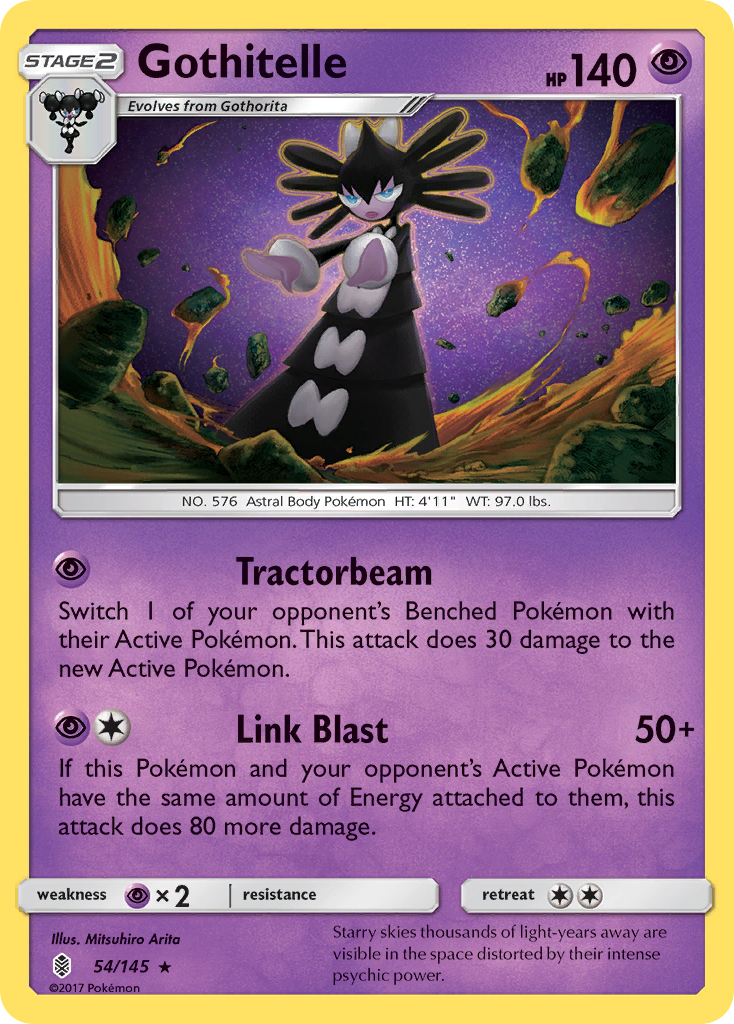 Gothitelle (54/145) [Sun & Moon: Guardians Rising] | Gamers Paradise