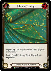 Fabric of Spring // Fyendal's Spring Tunic [LSS011] (Promo)  Cold Foil | Gamers Paradise