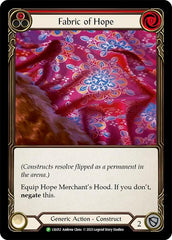 Fabric of Hope // Hope Merchant's Hood [LSS012] (Promo)  Cold Foil | Gamers Paradise