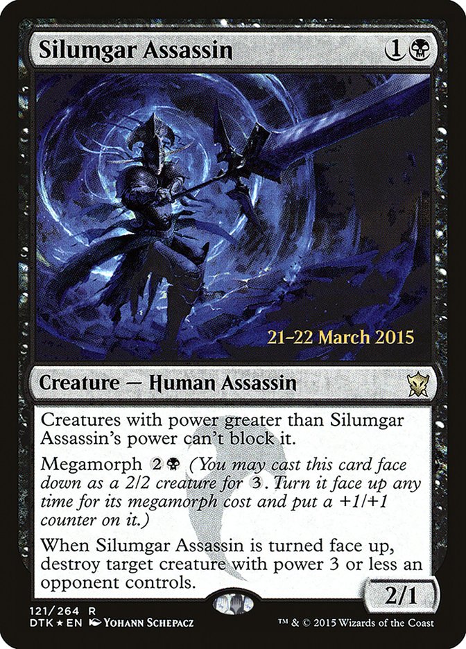Silumgar Assassin [Dragons of Tarkir Prerelease Promos] | Gamers Paradise