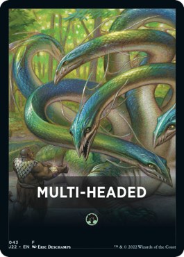 Multi-Headed Theme Card [Jumpstart 2022 Front Cards] | Gamers Paradise