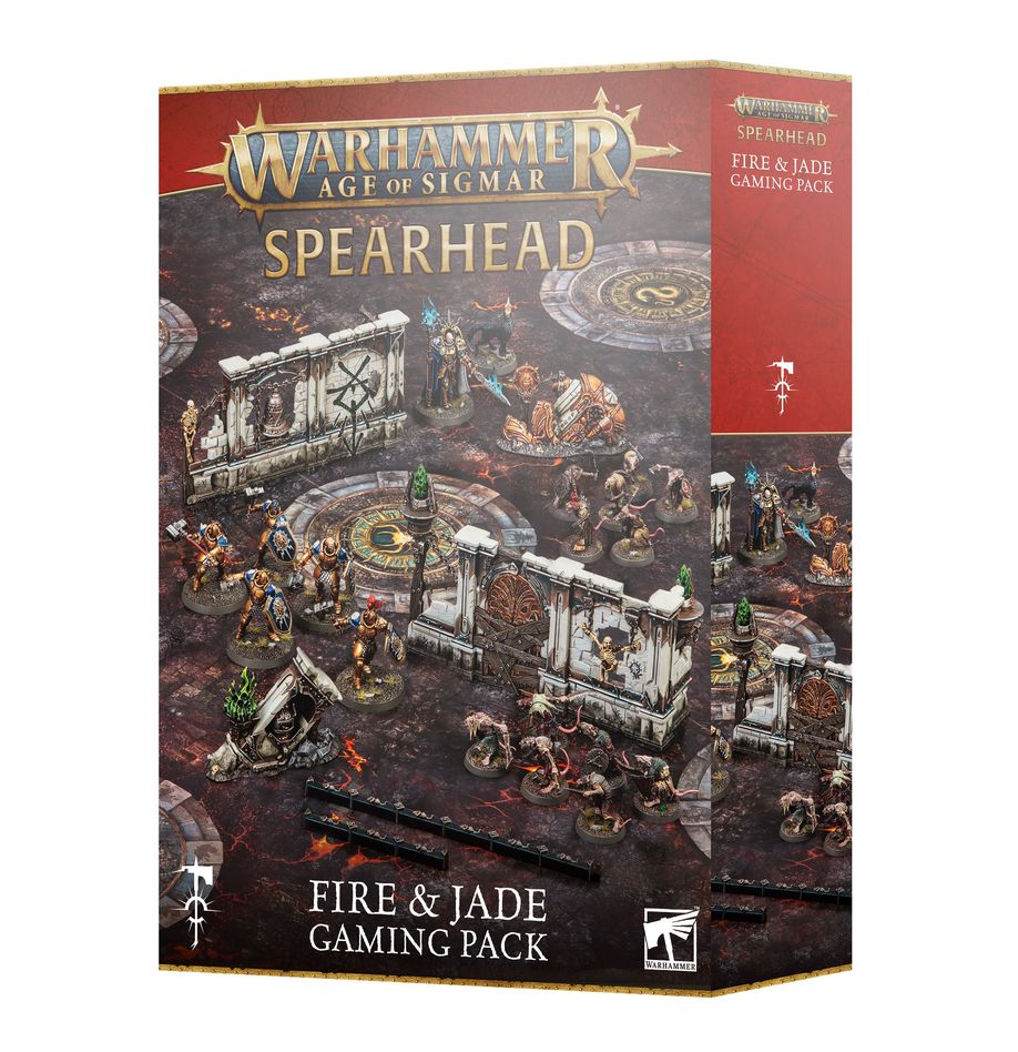 Warhammer Age of Sigmar: Spearhead – Fire & Jade Gaming Pack | Gamers Paradise