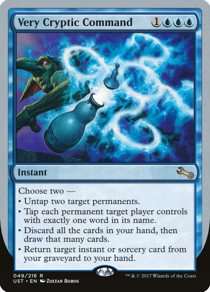 Very Cryptic Command (Untap) [Unstable] | Gamers Paradise