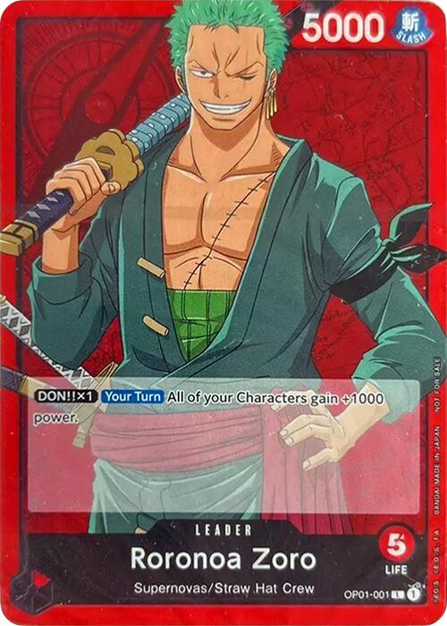 Roronoa Zoro [One Piece Demo Deck Cards] | Gamers Paradise