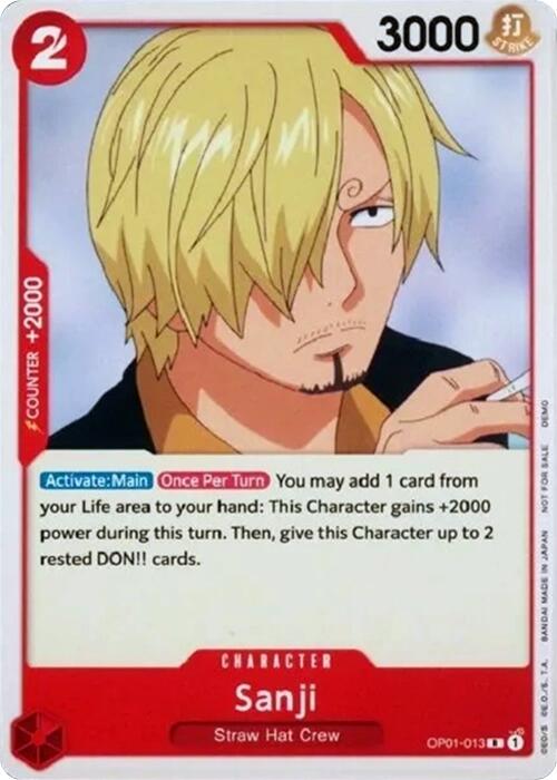 Sanji [One Piece Demo Deck Cards] | Gamers Paradise