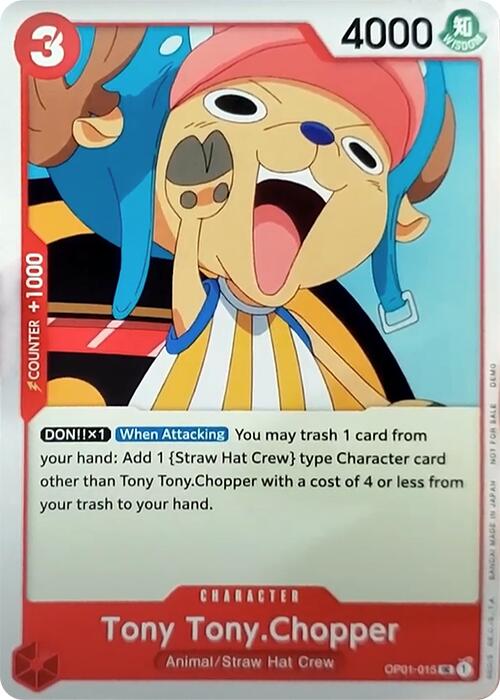 Tony Tony.Chopper [One Piece Demo Deck Cards] | Gamers Paradise