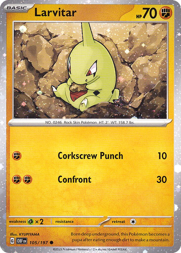 Larvitar (105/197) (Cosmos Holo) [Miscellaneous Cards] | Gamers Paradise