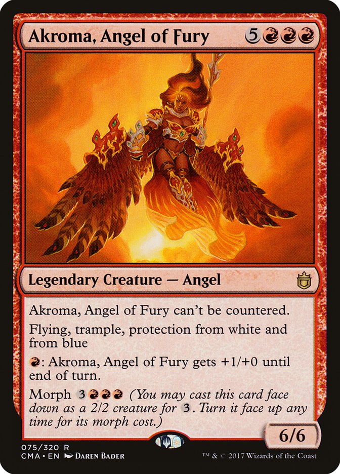 Akroma, Angel of Fury [Commander Anthology] | Gamers Paradise