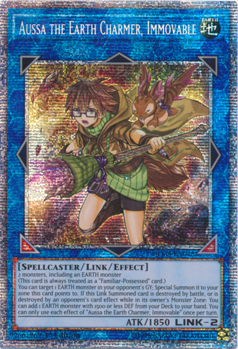 Aussa the Earth Charmer, Immovable [IGAS-EN048] Starlight Rare | Gamers Paradise
