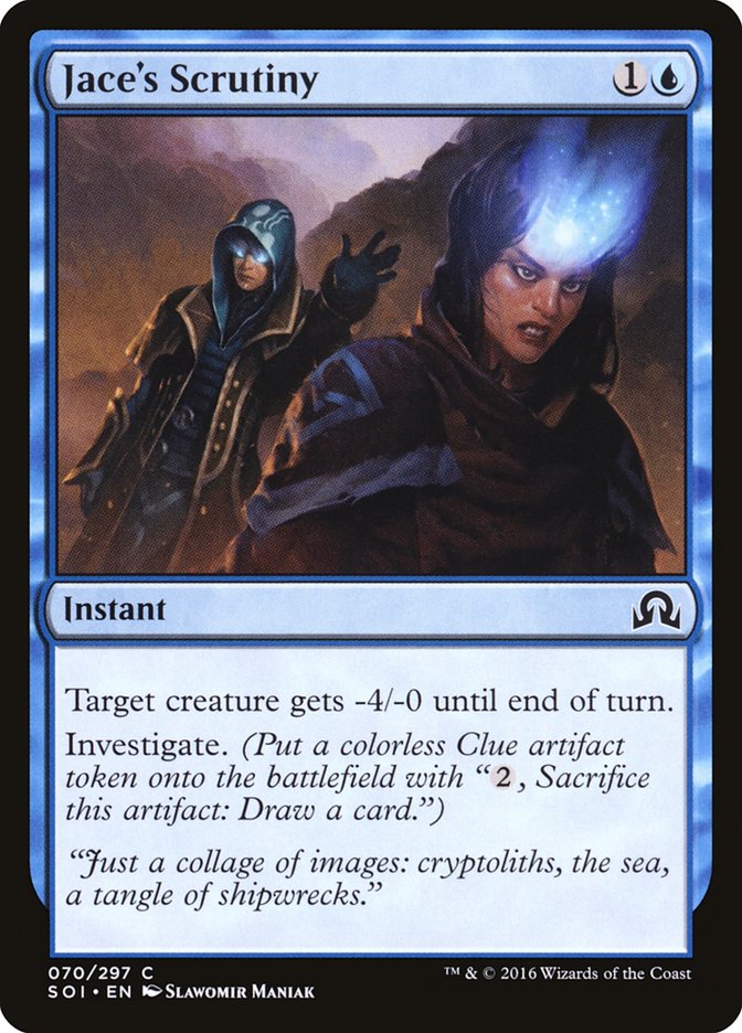 Jace's Scrutiny [Shadows over Innistrad] | Gamers Paradise