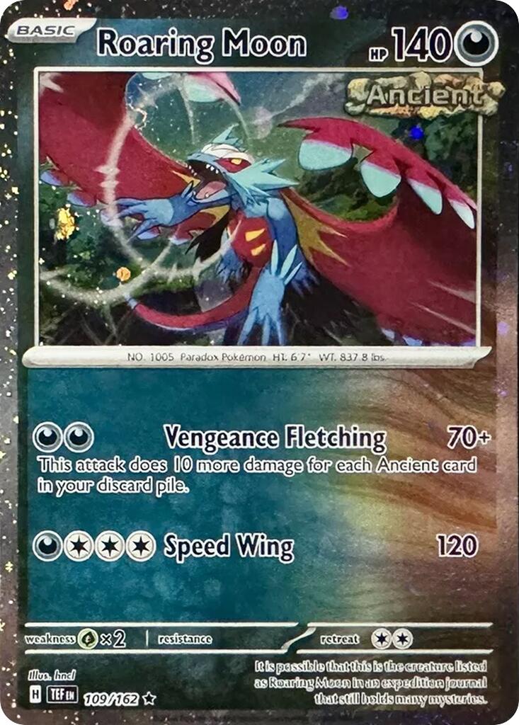 Roaring Moon (109/162) (Cosmos Holo) [Miscellaneous Cards] | Gamers Paradise