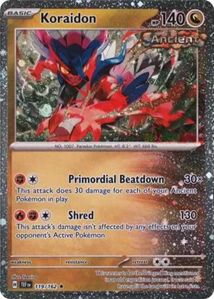 Koraidon (119/162) (Cosmos Holo) [Miscellaneous Cards] | Gamers Paradise