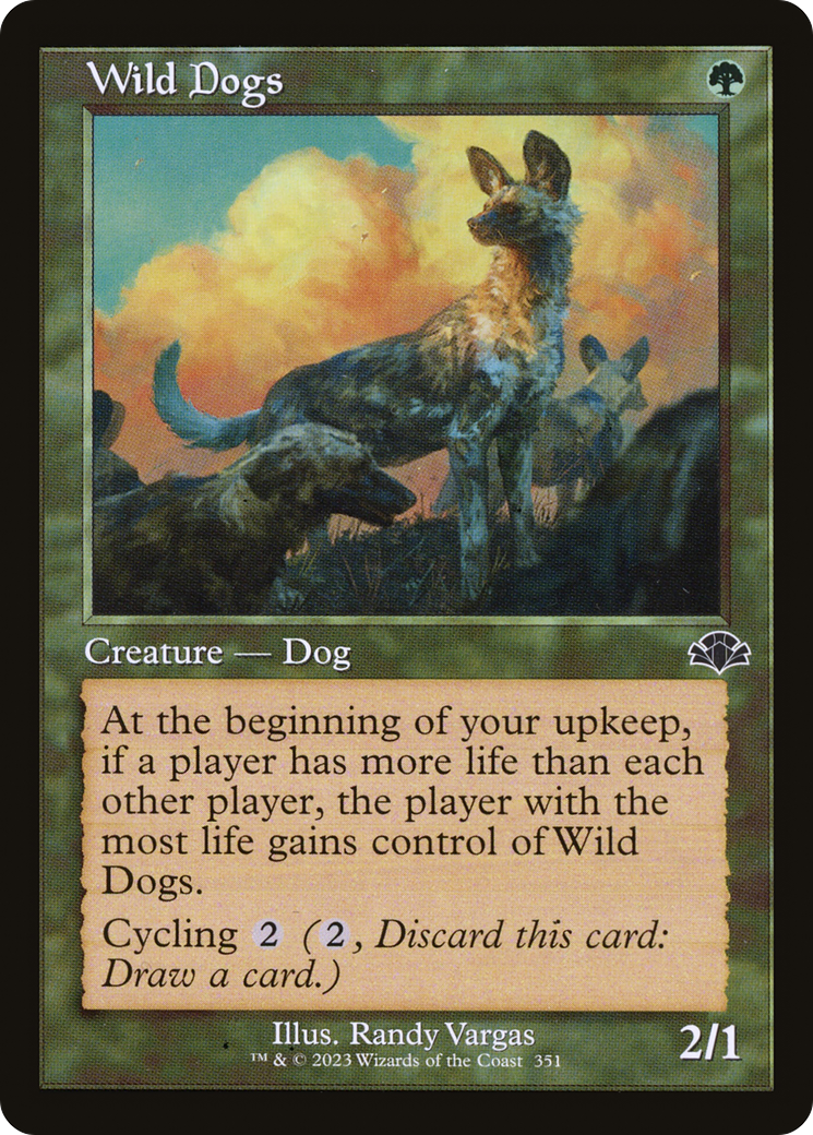 Wild Dogs (Retro) [Dominaria Remastered] | Gamers Paradise