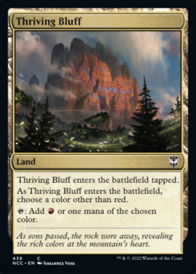 Thriving Bluff [Streets of New Capenna Commander] | Gamers Paradise