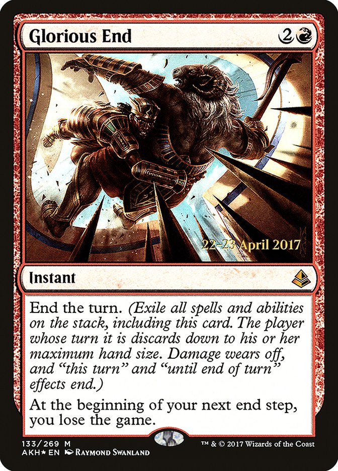 Glorious End [Amonkhet Prerelease Promos] | Gamers Paradise