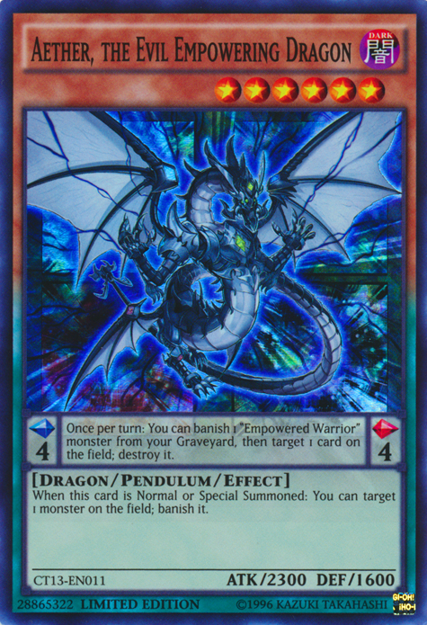 Aether, the Evil Empowering Dragon [CT13-EN011] Super Rare | Gamers Paradise