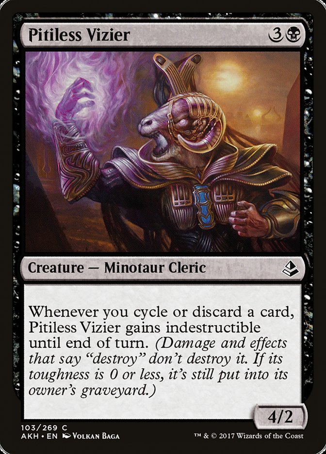 Pitiless Vizier [Amonkhet] | Gamers Paradise