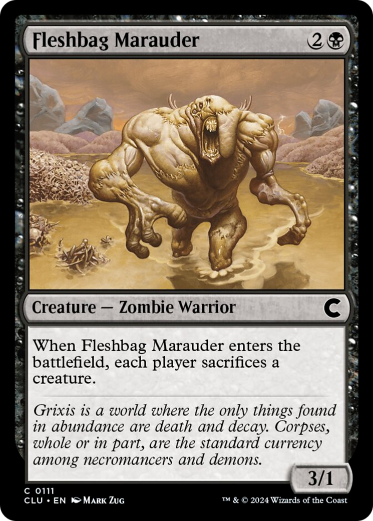 Fleshbag Marauder [Ravnica: Clue Edition] | Gamers Paradise