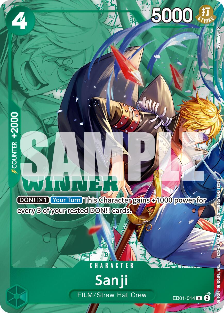 Sanji (Winner Pack 2025 Vol. 1) [One Piece Promotion Cards] | Gamers Paradise