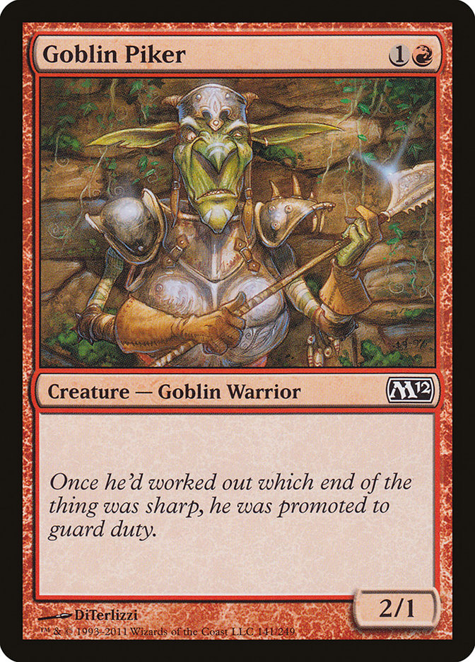 Goblin Piker [Magic 2012] | Gamers Paradise