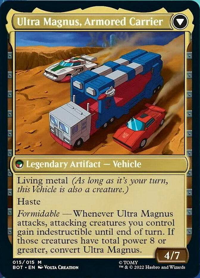 Ultra Magnus, Tactician // Ultra Magnus, Armored Carrier [Transformers] | Gamers Paradise