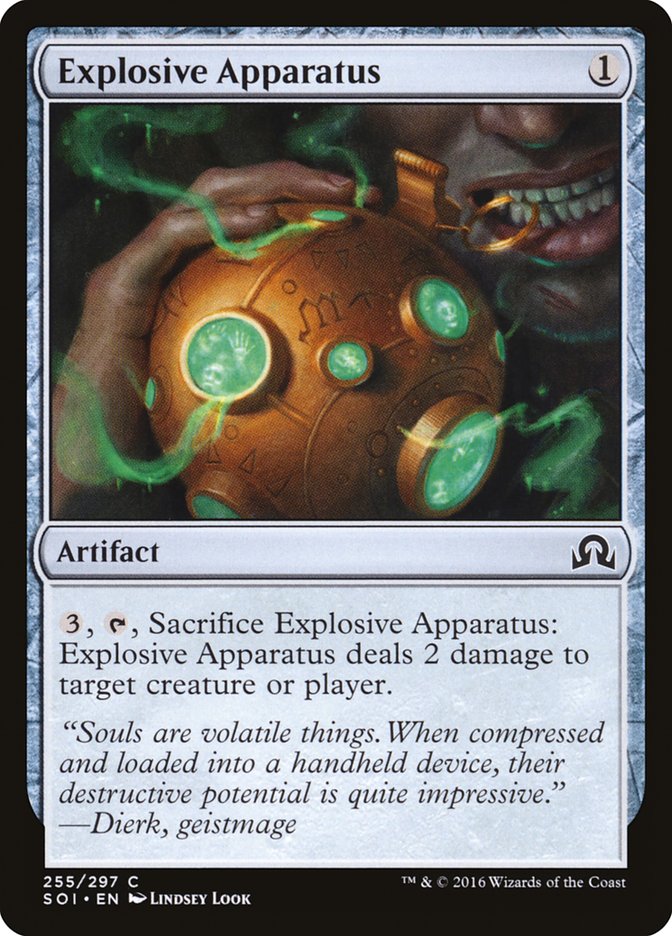 Explosive Apparatus [Shadows over Innistrad] | Gamers Paradise