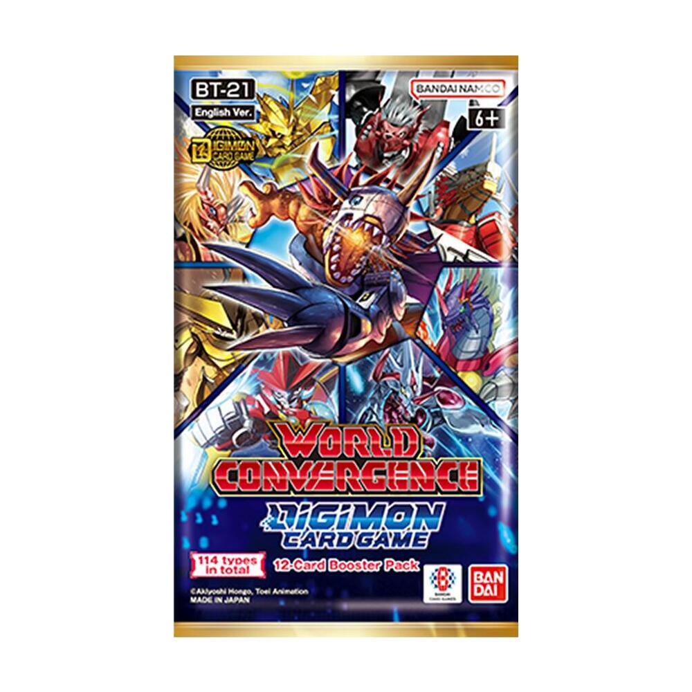 World Convergence Booster Pack - (BT21) | Gamers Paradise