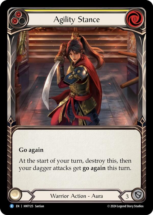 Agility Stance [HNT125] (The Hunted)  Rainbow Foil | Gamers Paradise