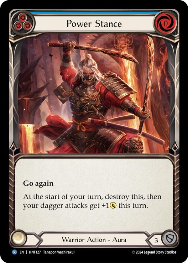 Power Stance [HNT127] (The Hunted)  Rainbow Foil | Gamers Paradise