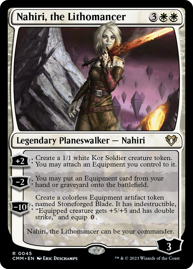 Nahiri, the Lithomancer [Commander Masters] | Gamers Paradise