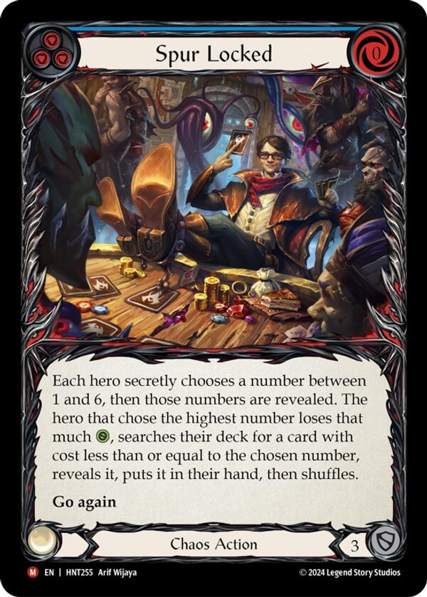 Spur Locked [HNT255] (The Hunted)  Rainbow Foil | Gamers Paradise