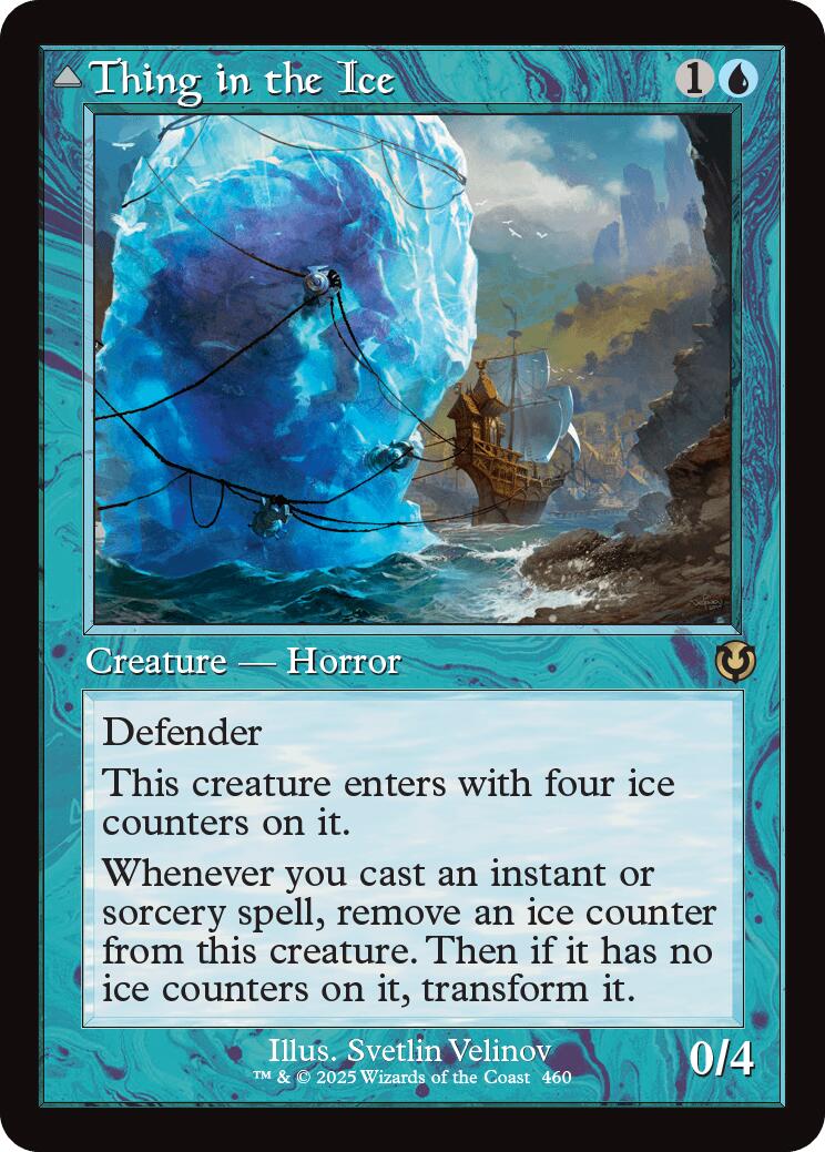 Thing in the Ice // Awoken Horror (Retro Frame) [Innistrad Remastered] | Gamers Paradise